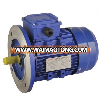 Double Shaft 220/380V B3 AC Three Phase Electric Motor 1.1kw 1.5hp